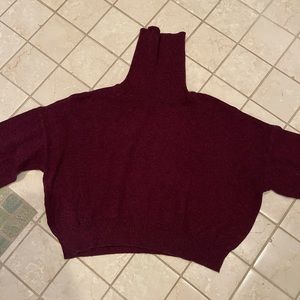 BCBG cropped turtleneck sweater